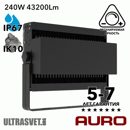 Светодиодный прожектор AURO-PRO-FL-SG2-240