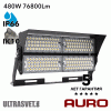 Мощный светодиодный прожектор AURO-PRO-FL-G1-480